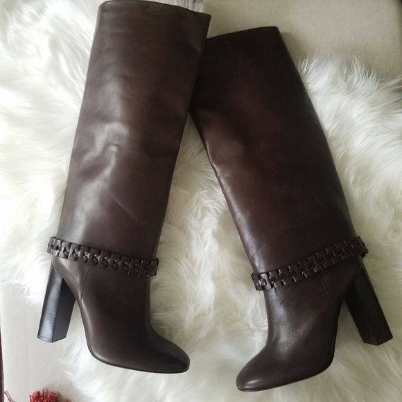 tory burch sarava leather knee boots